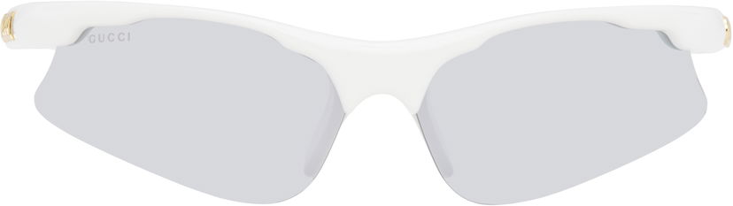 Sunčane naočale Gucci Gucci Mask Sunglasses Bijela | GG1774S-002