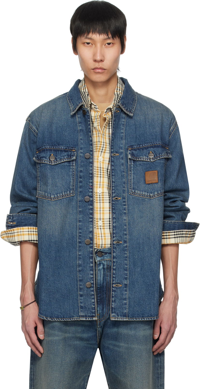 Košulja Carhartt WIP Carhartt WIP Lincoln Denim Jacket Plava | I034735