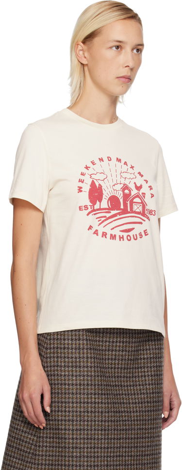 Majica kratkih rukava Max Mara Weekend Max Mara Farmhouse Graphic T-shirt Bež | 2525976012600, 1
