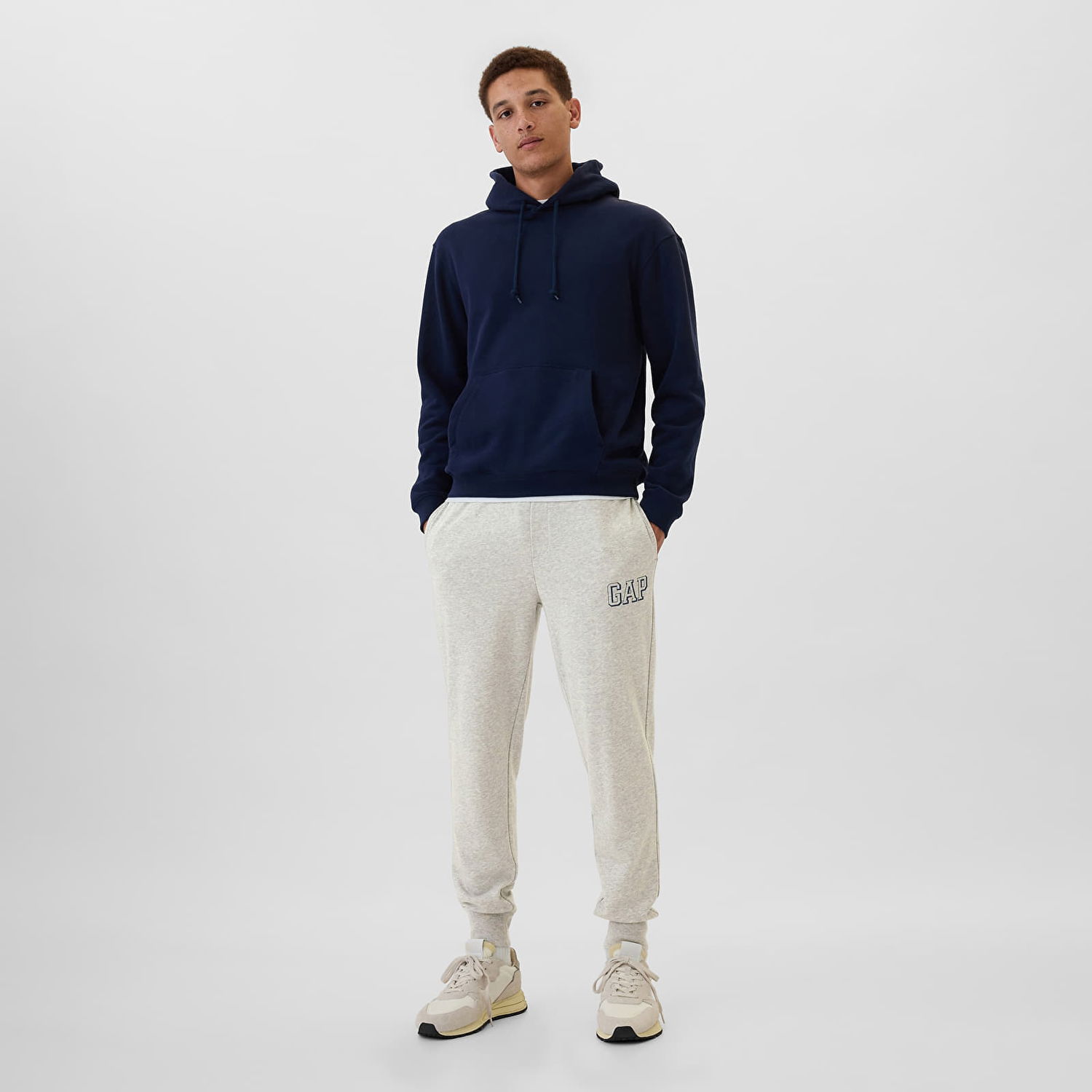 Odjeća i dodaci GAP Athletic Jogger New York Original S Crna | 542249-02, 0