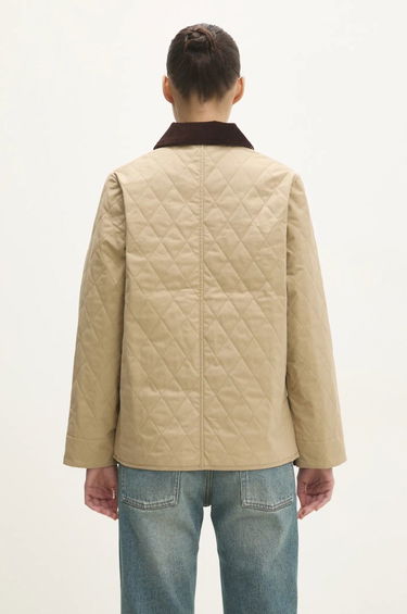 Jakna Sporty & Rich Sporty & Rich Vendome Quilted Jacket Bež | OW008512205BE01, 2