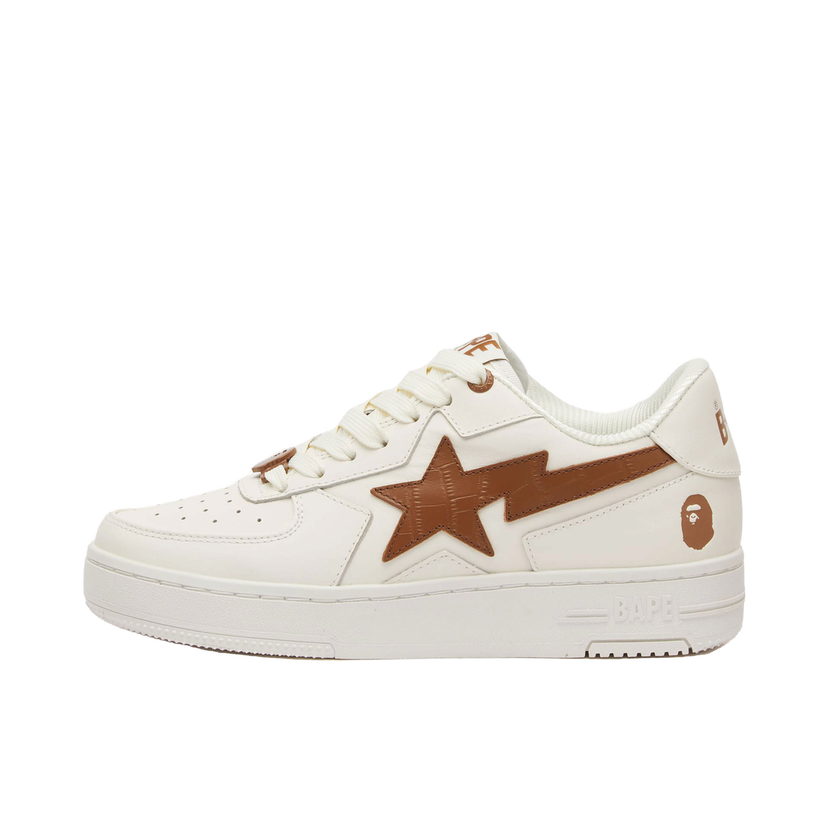 Tenisice i cipele BAPE Bathing Ape Sta Icon #1 Size UK 3.5 Bijela | 001FWL302305L-BRW