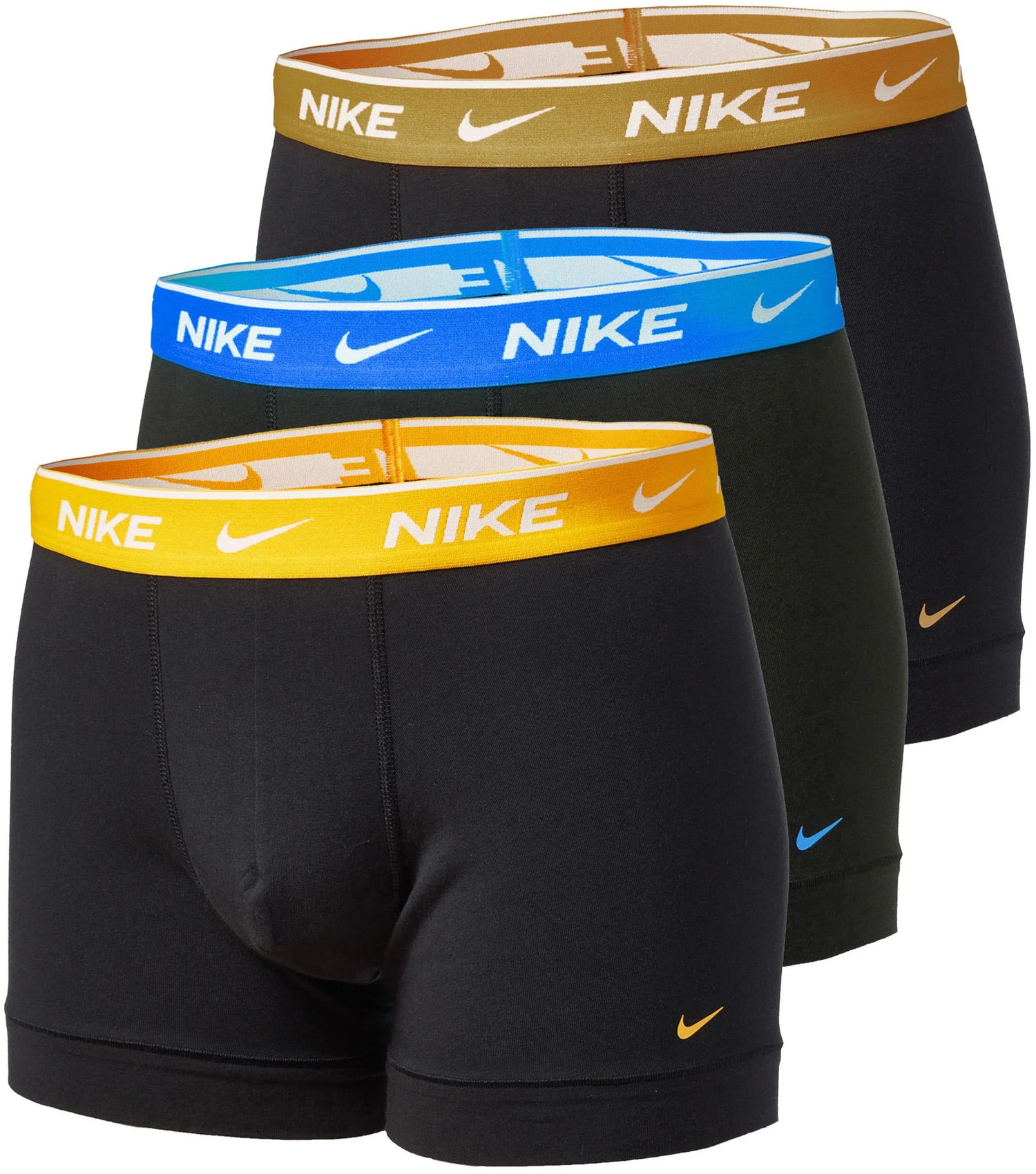 Bokserice Nike Cotton Trunk 3 Pairs Boxer Shorts Višebojno | ke1008-ez1, 0