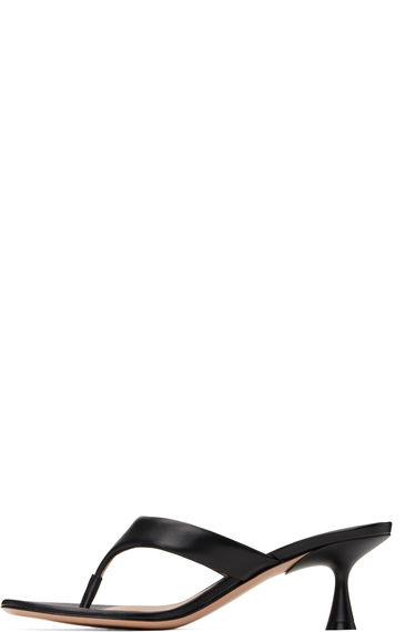 Tenisice i cipele Gianvito Rossi Gianvito Rossi Ascent Thong 55 Heeled Sandals Crna | G10057-55LAC-NAP, 2