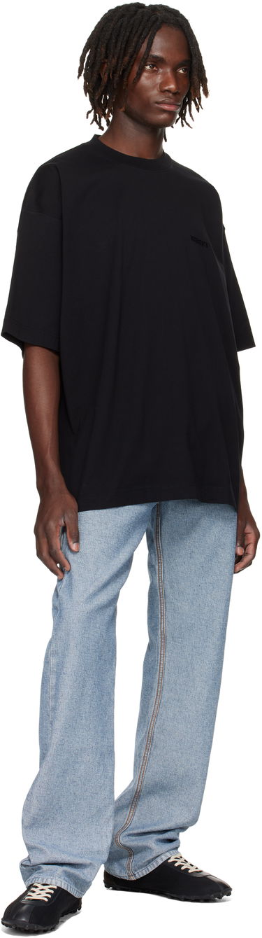 Majica kratkih rukava VETEMENTS Logo Oversized T-shirt Crna | UH76TR100B, 3