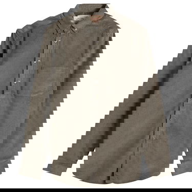 Košulja Portuguese Flannel Lobo Button Down Corduroy Shirt Siva | AW25051-GRY, 0