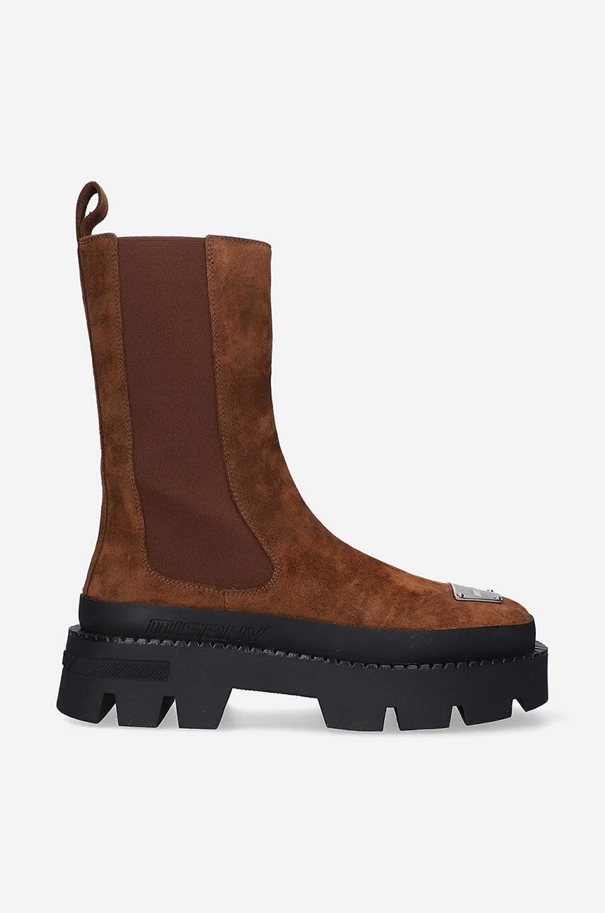 Tenisice i cipele MISBHV Chelsea 2000 Platform Smeđa | 122BW105, 0