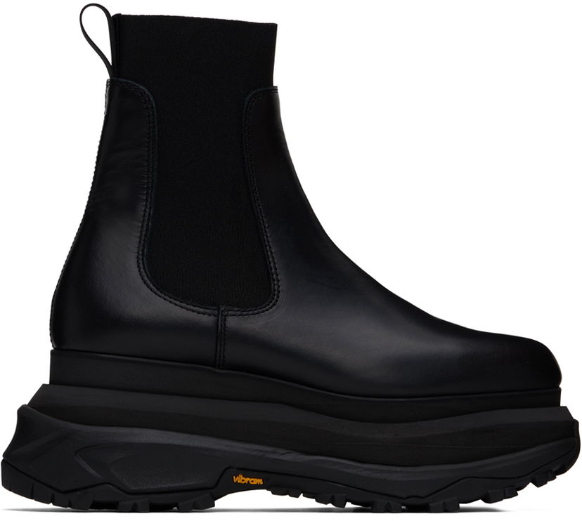 Tenisice i cipele sacai sacai Platform Chelsea Boots Crna | SCM-237
