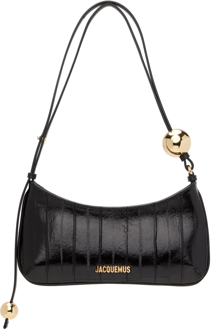 Torba za rame Jacquemus 'Le Bisou Perle' Bag Crna | 24E231BA057-3169