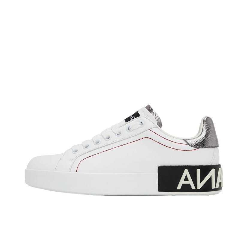 Tenisice i cipele Dolce & Gabbana White Portofino Sneakers Bijela | CK1587 AH527