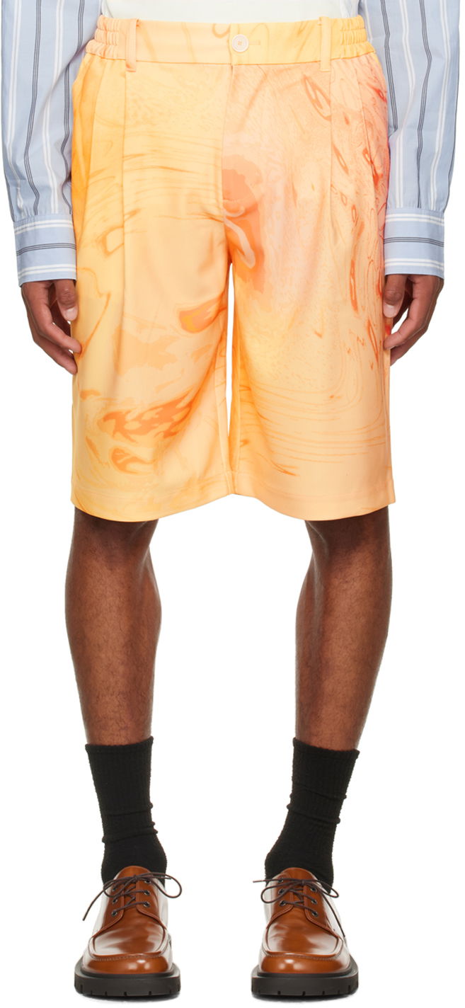 Kratke hlače Feng Chen Wang Feng Chen Wang Phoenix Shorts Narančasta | FMF14ST06