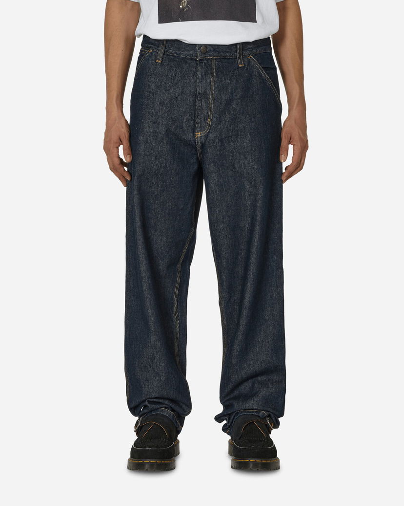 Hlače Carhartt WIP Single Knee Pants Crna | I032024 0102
