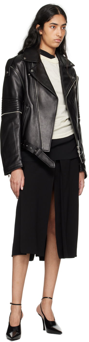 Bomber jakna Helmut Lang Helmut Lang Astro Biker Jacket Crna | O05HM103, 3
