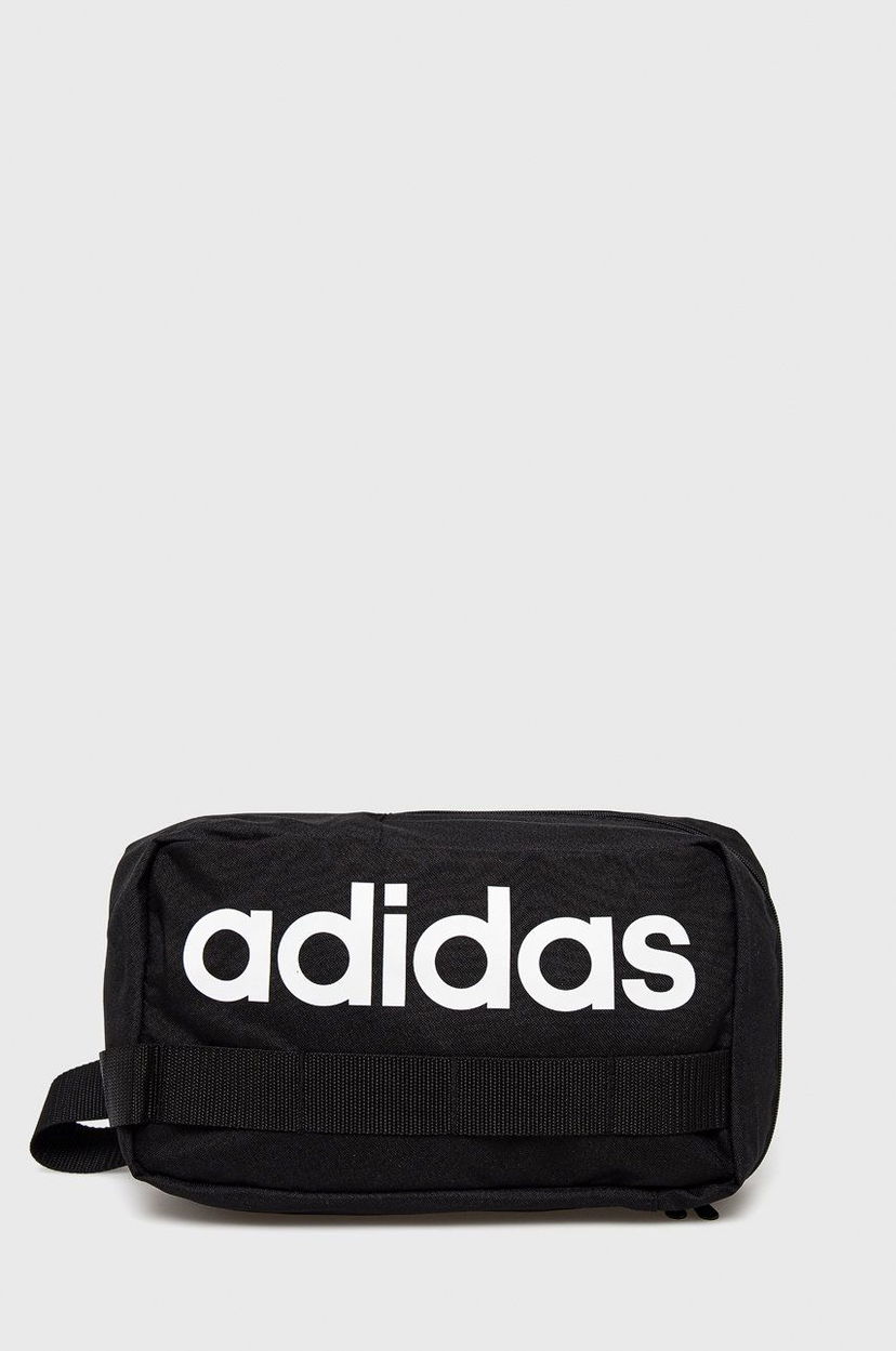 Torba oko struka adidas Originals Black Waist Bag Crna | DT4823