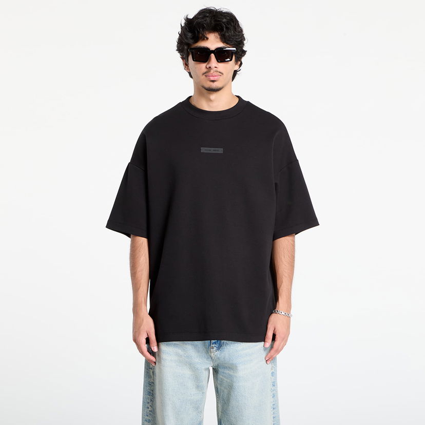 Majica kratkih rukava Fear of God Fear of God Essentials Pique 90's Short Sleeve T-Shirt Crna | 125SP254410F-861