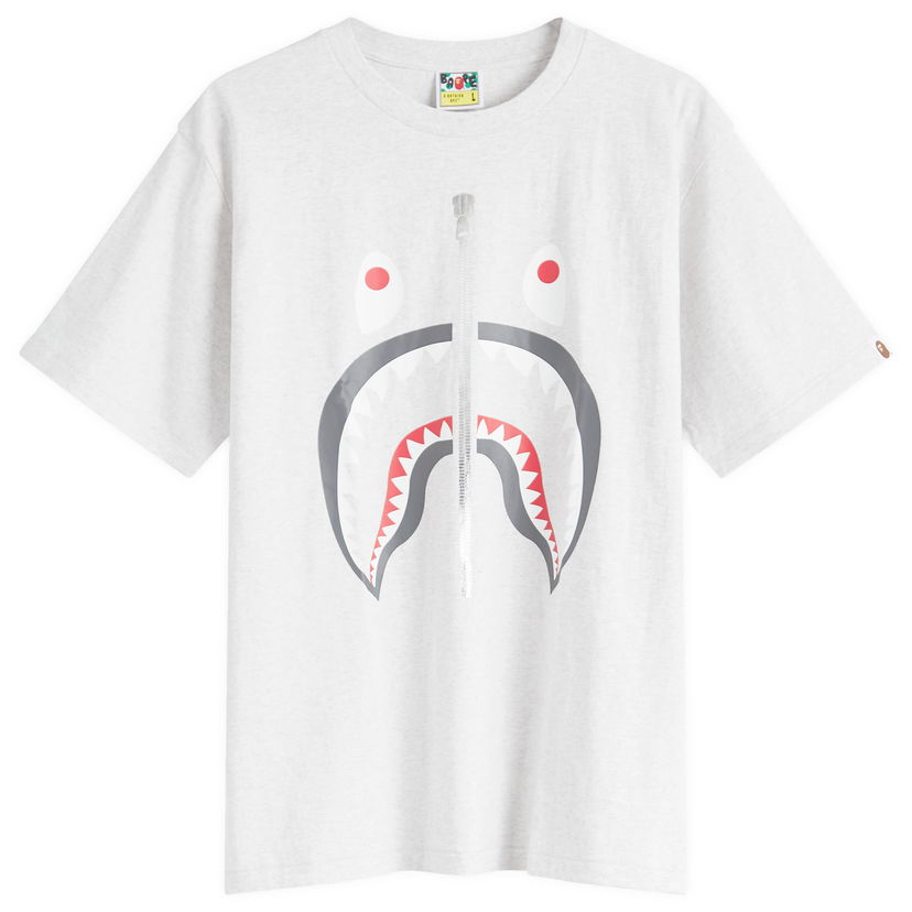 Majica kratkih rukava BAPE Classic Shark Graphic T-Shirt Bijela | 001TEK801003M-GRA