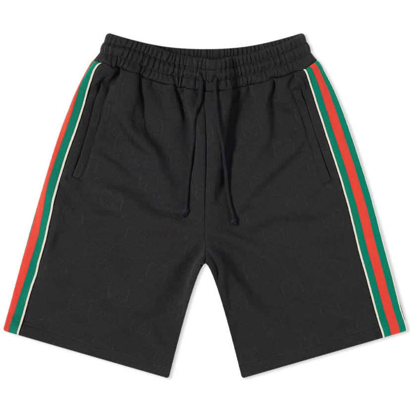 Kratke hlače Gucci Gucci GG Jacquard Shorts Crna | 662272-XJDE9-1043