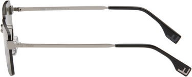 Sunčane naočale FENDI Rectangular Rimless Sky Eyewear with Monogram Temples Zelena | FE40165UM6014N 840126859997, 2