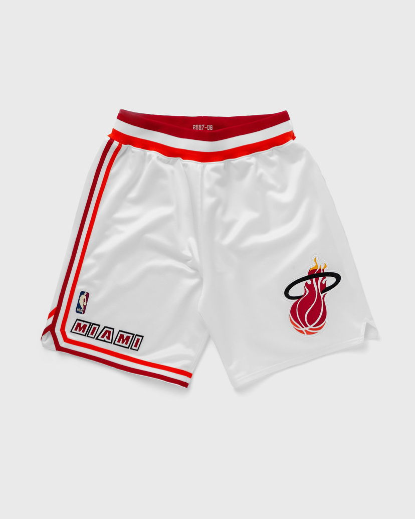 Kratke hlače Mitchell & Ness Mitchell & Ness NBA HWC HEAT 2007 Team Shorts Bijela | ASHR5661-MHE07PPPWHIT