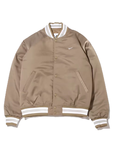 Bomber jakna Nike Sportswear Authentics Dugout Jacket Bež | DX0659-247