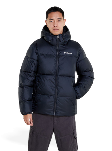 Pernata jakna Columbia Puffect™ Hooded Jacket Crna | 2008413010