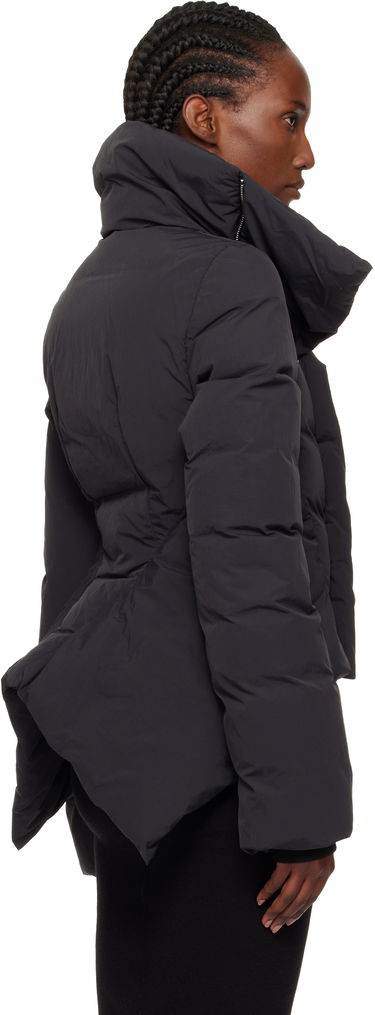Pernata jakna Rick Owens Rick Owens Concordians Naska Duvet Asymmetric Collar Down Jacket Crna | RP02E4746 MTD1, 2