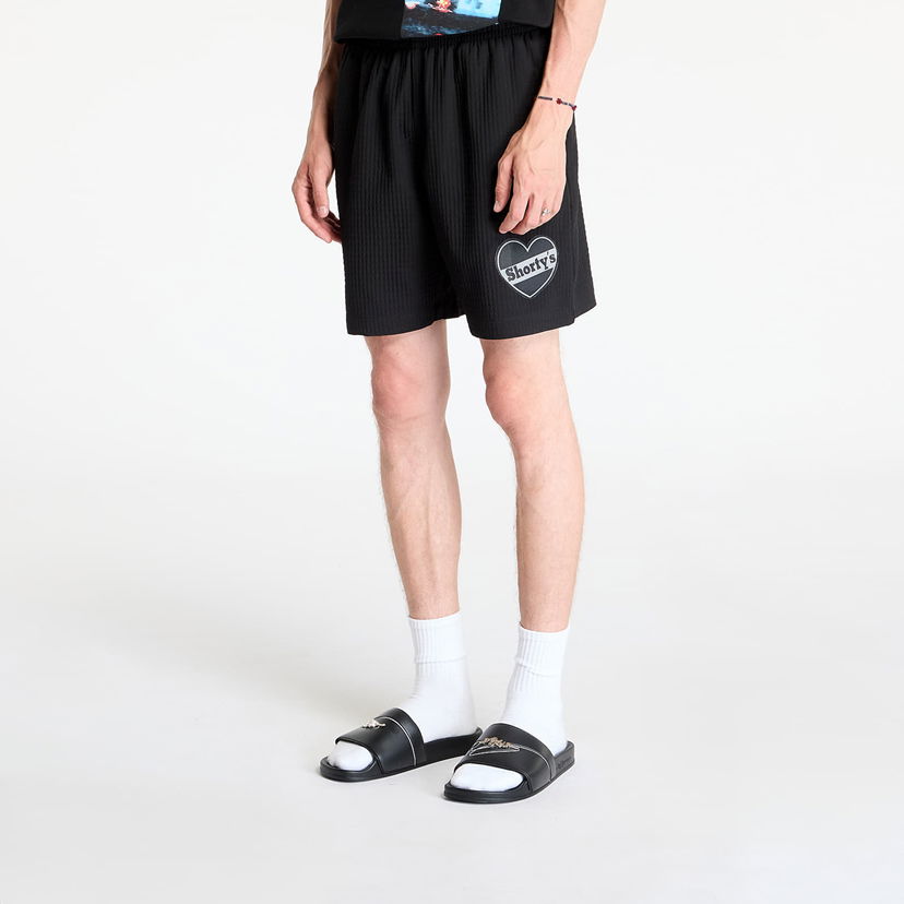 Kratke hlače Pleasures Heart Sport Shorts Black Crna | P24F009 BLACK