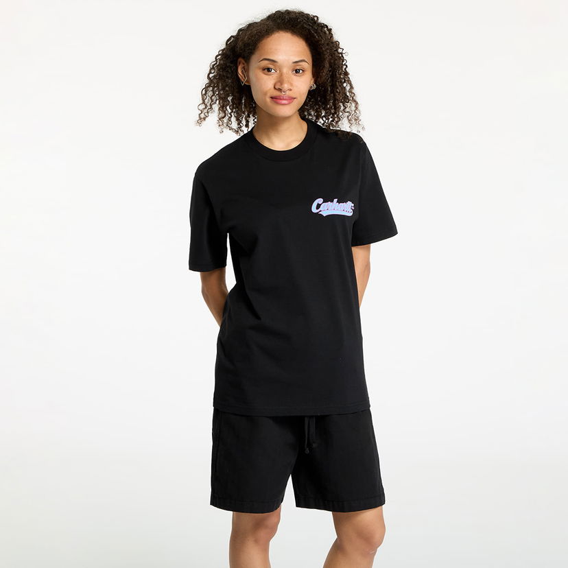 Majica kratkih rukava Carhartt WIP S/S Spill T-Shirt UNISEX Black Crna | I033950.89XX