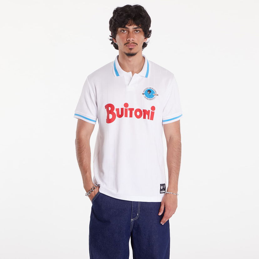 Dres COPA Maradona Napoli 1986-87 Away Retro Football Shirt Bijela | 426-003