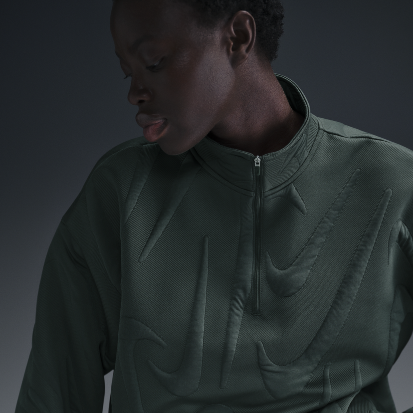 Dukserice Nike Relaxed Fit Sweatshirt Zelena | FV7806-338