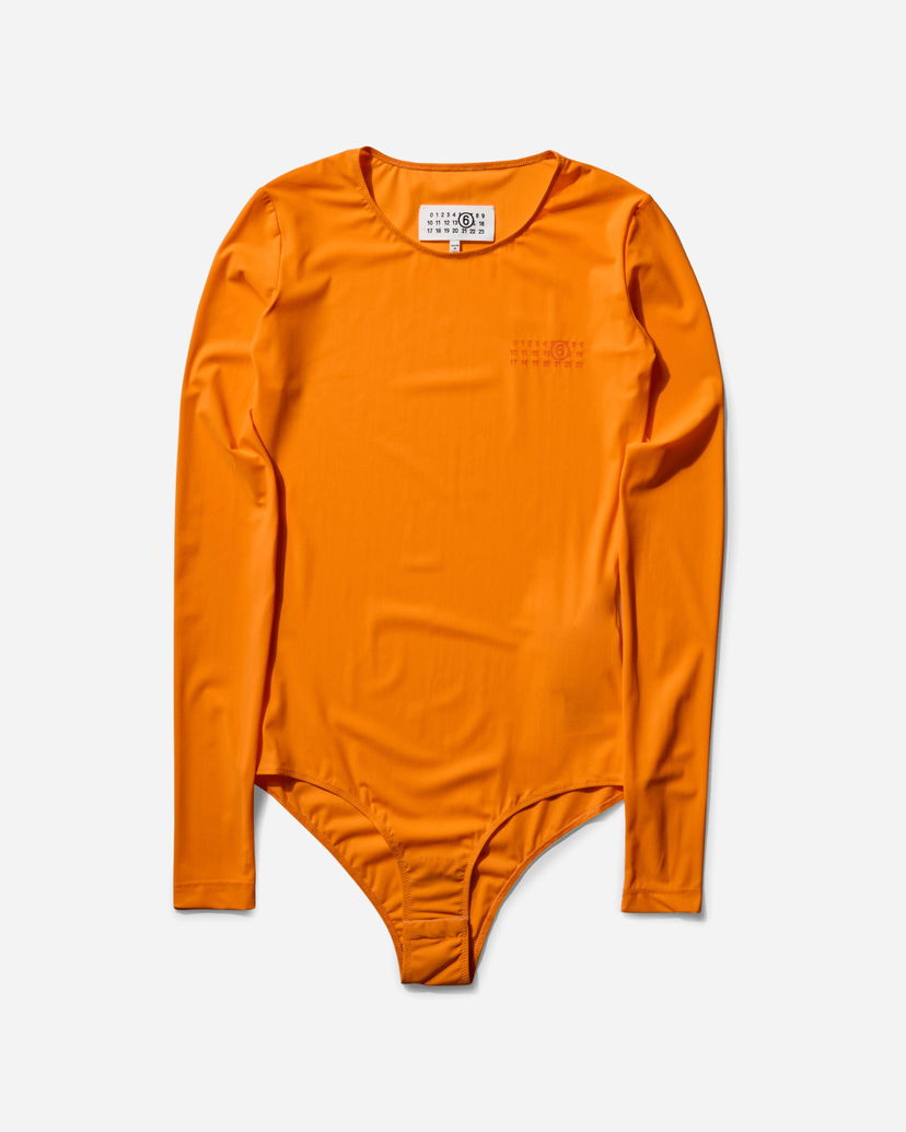 Body Maison Margiela Long-Sleeve Bodysuit Narančasta | S52NA0068 182