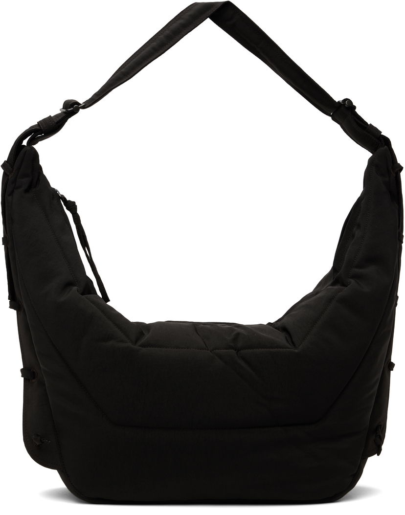 Torba za rame LEMAIRE Lemaire Large Soft Game Bag Crna | BG0105 LF1330