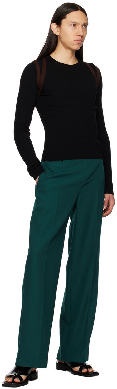 Džemper Dion Lee Harness Long Sleeve T-Shirt Crna | C7185S23, 3