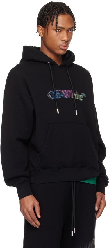 Dukserice Off-White Off-White S. Matthew Hoodie Crna | OMBB085S25FLE00V1084, 1