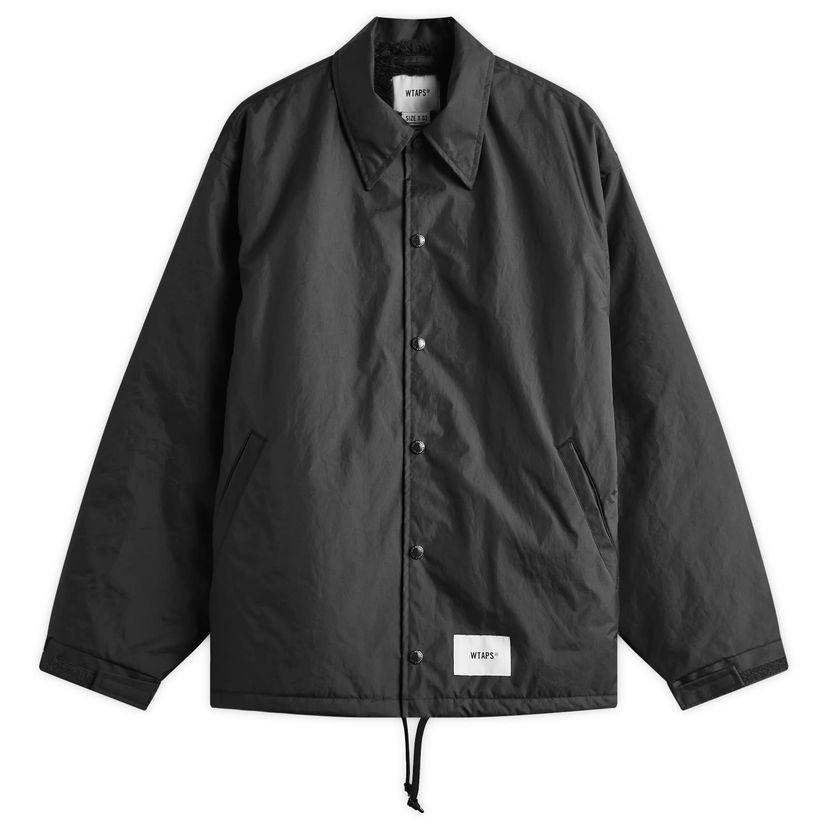 Vjetrovka WTAPS Boa Lined Coach Jacket Crna | 242TQDT-JKM01-BLK