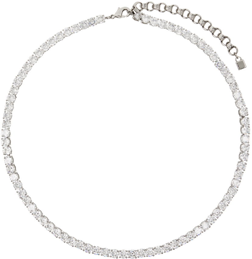 Ogrlica DSQUARED2 D2 Classic Necklace "Silver" Metalik | NEM0131 - 59400001
