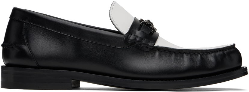 Tenisice i cipele Versace Medusa '95 Leather Loafers Crna | 1013592_1A11292