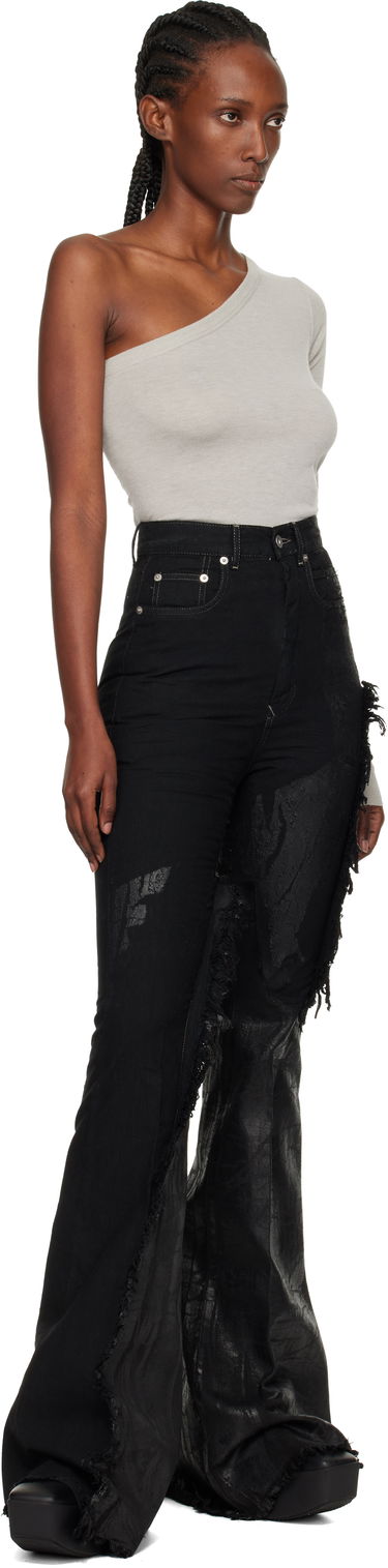 Jeans Rick Owens Concordians Bolan Bootcut Jeans Crna | RO02E4329 BMCCL, 3