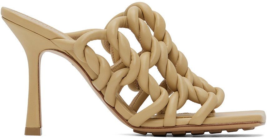 Tenisice i cipele Bottega Veneta Stretch Mules "Beige" Bež | 716242 V2O20, 0
