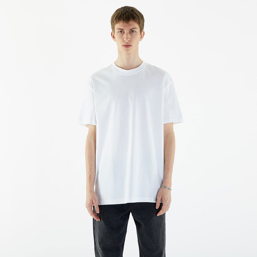 Majica kratkih rukava CALVIN KLEIN Long Relaxed Cotton T-Shirt Bijela | J30J325338 YAF