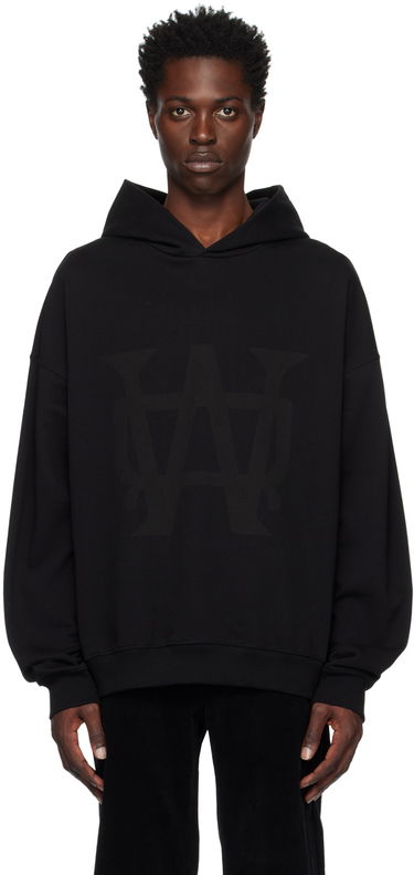 Dukserice We11done We11done Symbol Hoodie Crna | WD-TH3-22-801-U-BK, 0