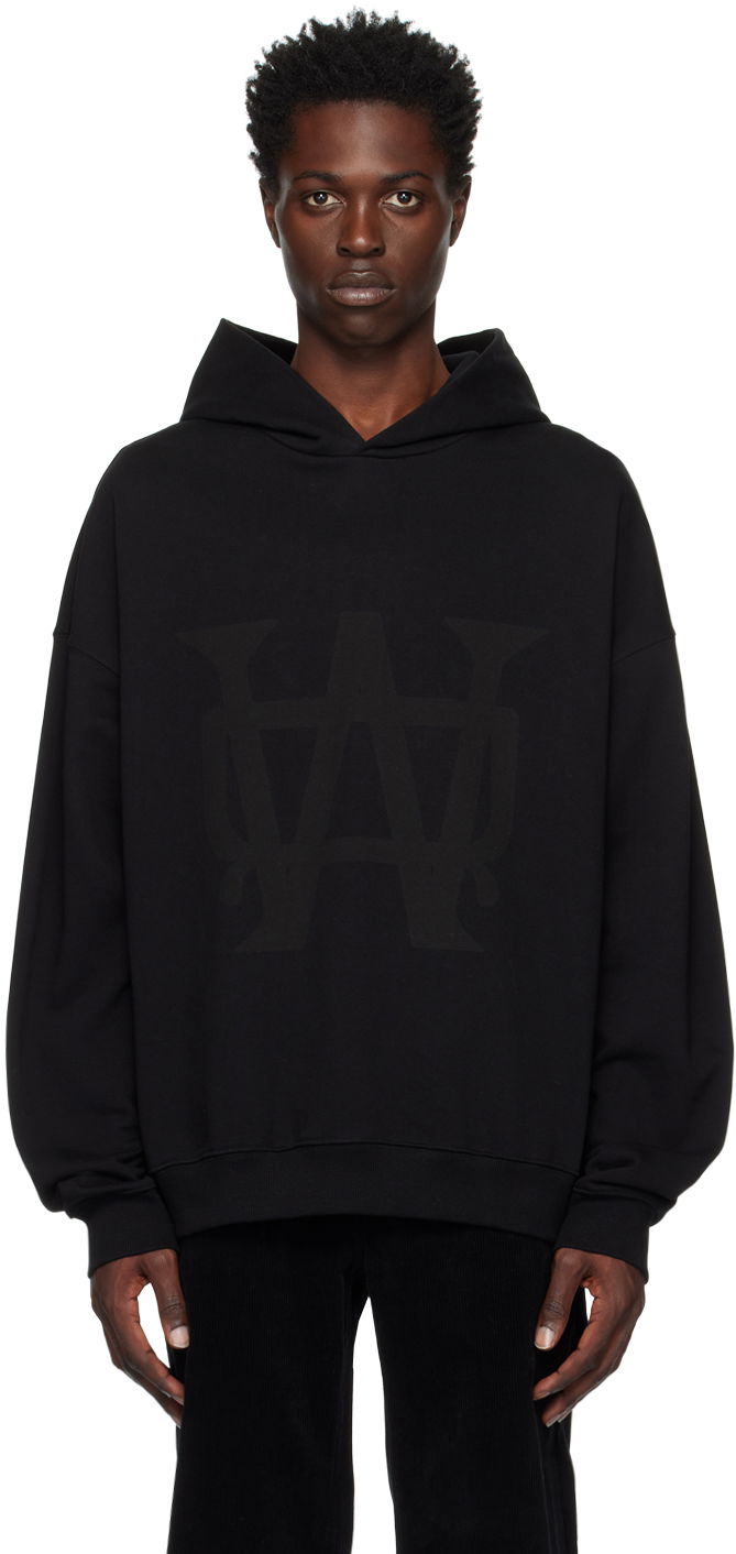 Dukserice We11done We11done Symbol Hoodie Crna | WD-TH3-22-801-U-BK
