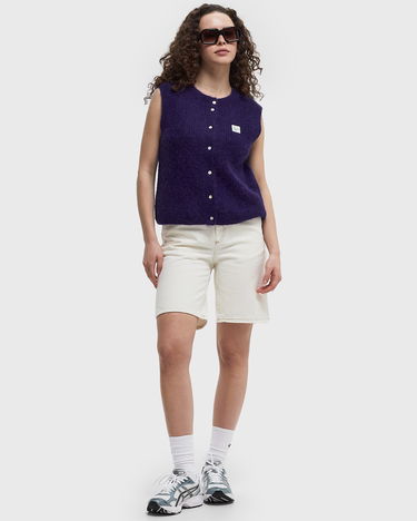 Džemper American Vintage Knit Vest Ljubičasta | EAST19MCE25-VIOLET-CHINE, 2