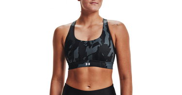 Grudnjak Under Armour Printed Sports Bra Crna | 1362865-001, 1