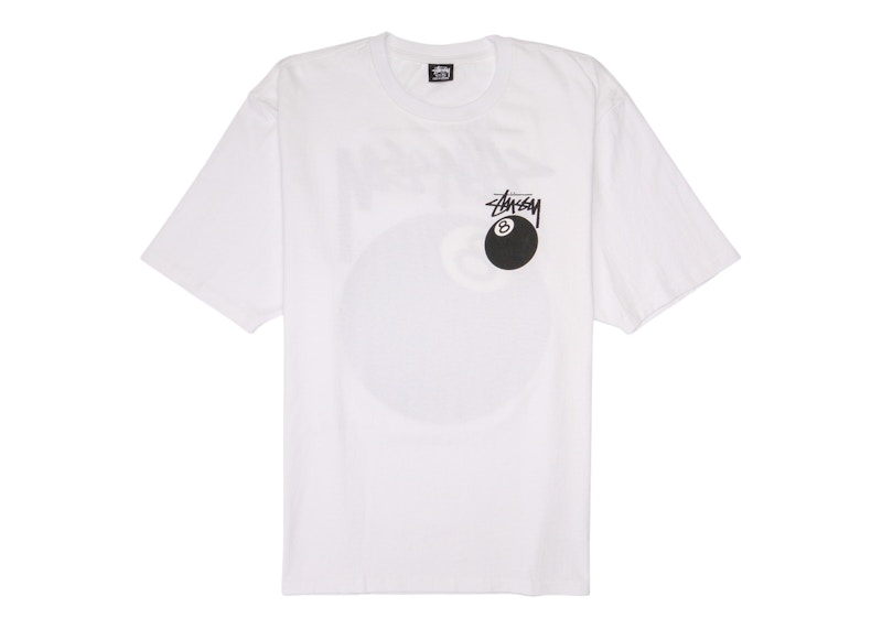 Majica kratkih rukava Stüssy 8 Ball Graphic T-Shirt Bijela | 1904760-WHT