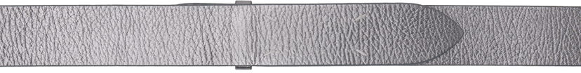 Pojasevi Maison Margiela Silver Metallic Leather Belt Siva | SA1TP0006 P6749