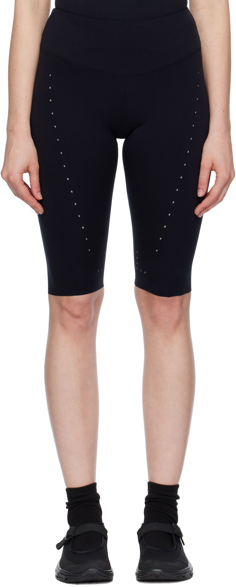 Kratke hlače ROA ROA Compression Biker Shorts Crna | RBWW015JY02