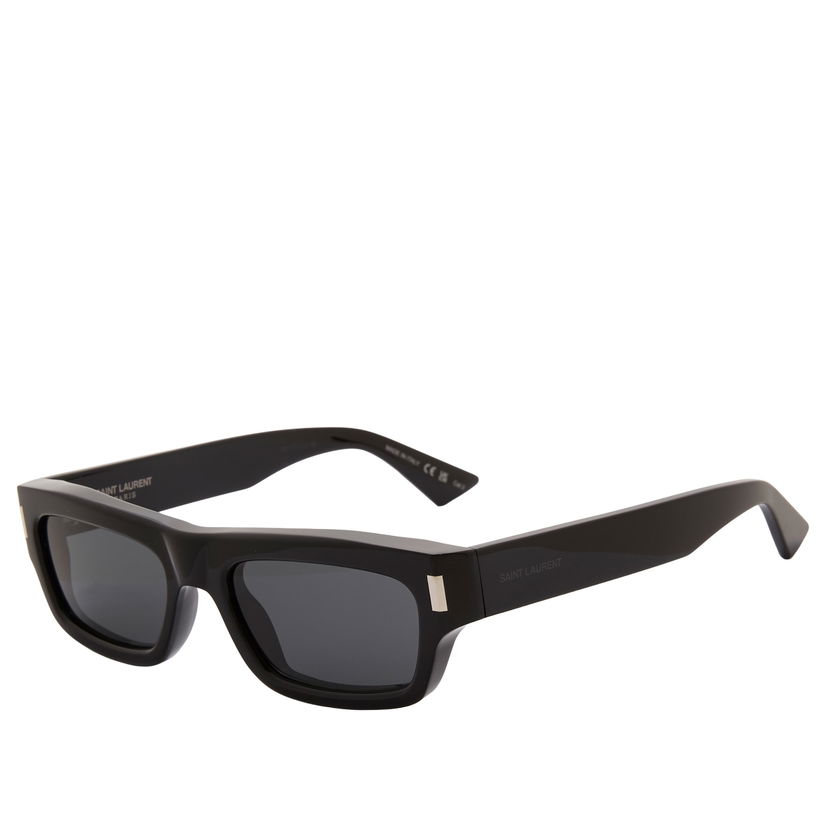 Sunčane naočale Saint Laurent Saint Laurent SL 837 Rectangular Sunglasses Crna | SL-837-001