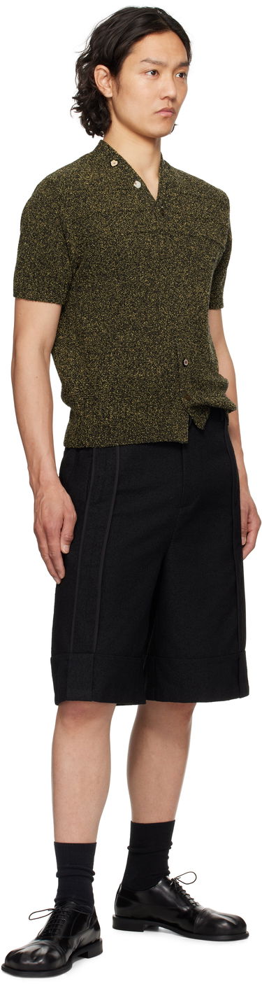 Džemper ADER ERROR ADER error 0502 Short Sleeve Knit Polo Crna | BO01SSKT0502BK, 3