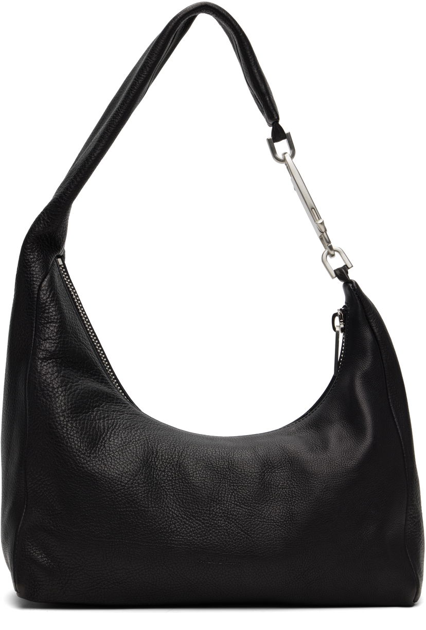 Torba za rame Rick Owens Rick Owens Small Gemini Shoulder Bag Crna | RA02E0721 LBU